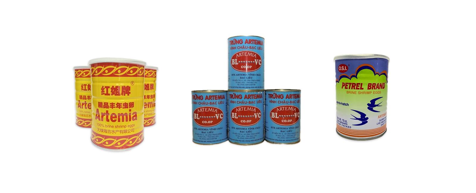 Artemia Trung Quốc, Mỹ và Vĩnh Châu Lựa Chọn Tốt Nhất Cho Cá Guppy